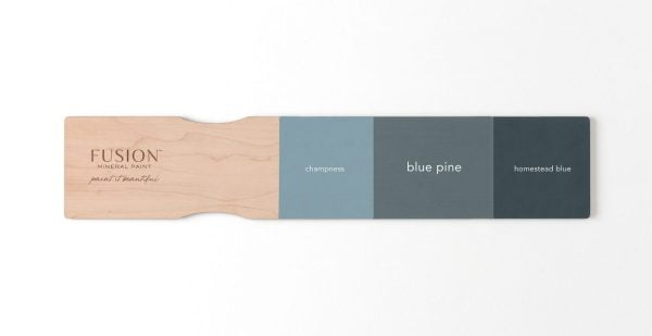 Minerálna farba Fusion Blue Pine - Image 5
