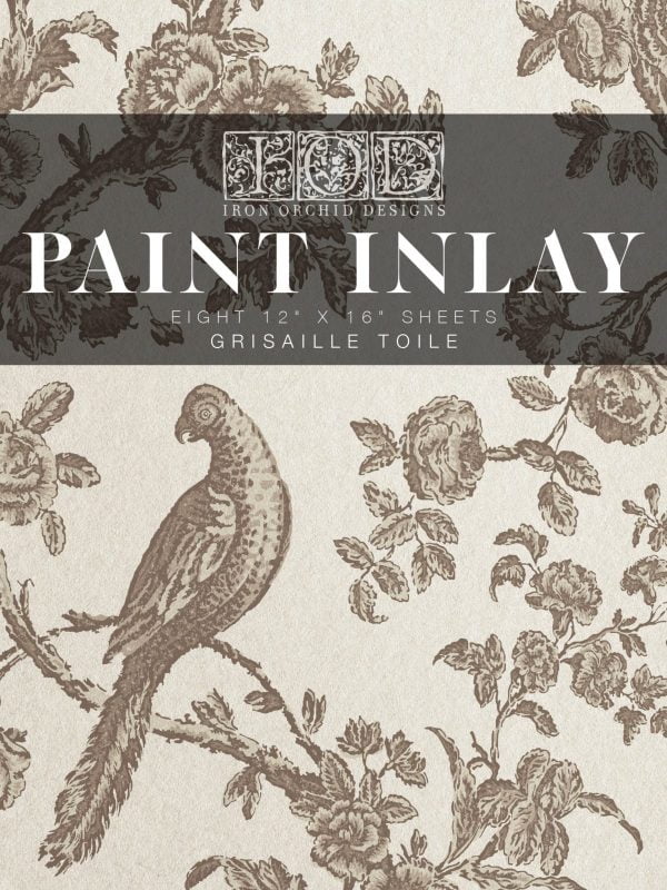 IOD Paint Inlay Grisaille Toile