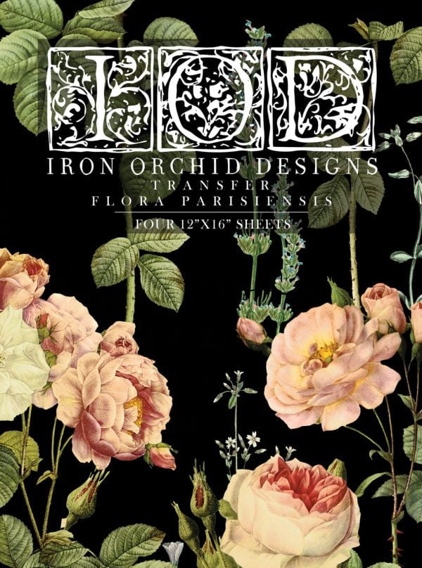 Transfer na nábytok IOD Flora Parisiensis