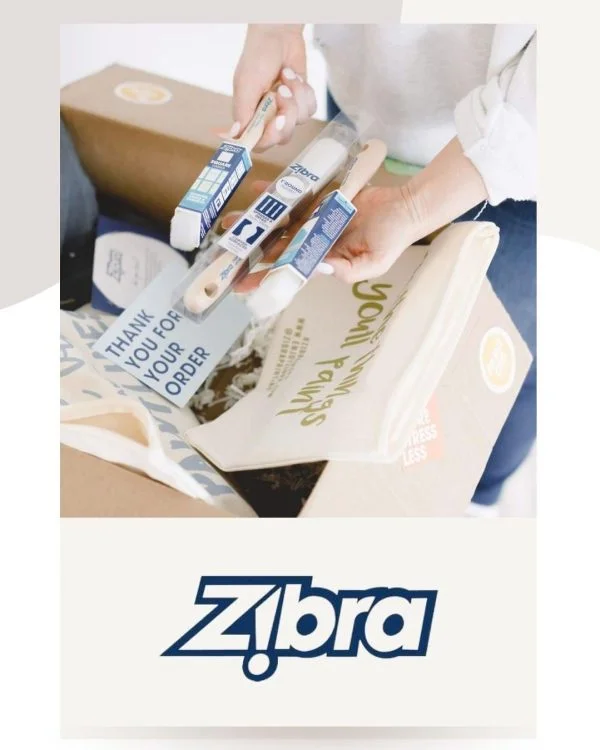 Zibra štetec skosený 2 1/2" - Trim väčší - Image 3