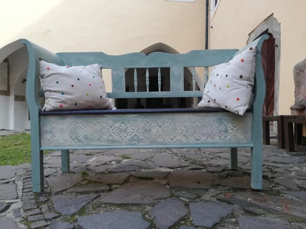 Lavička Duck Egg Blue - Image 7