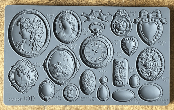 Forma na ornamenty IOD CAMEOS