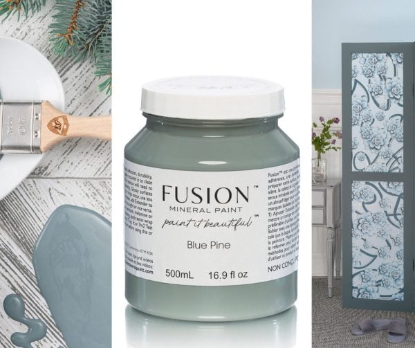 Minerálna farba Fusion Blue Pine - Image 2