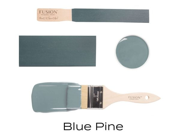Minerálna farba Fusion Blue Pine - Image 3