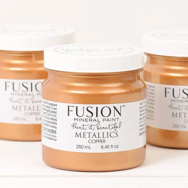 Minerálna farba Fusion Metallic Copper - Image 2