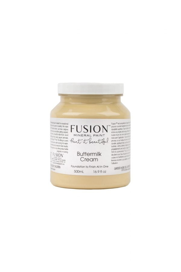 Minerálna farba Fusion Buttermilk Cream - Image 5