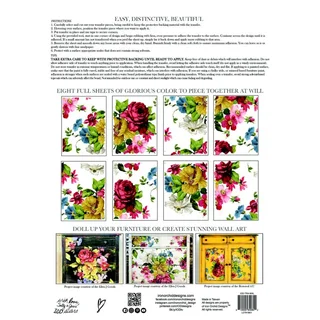 Transfer na nábytok IOD Wall Flower - Image 2