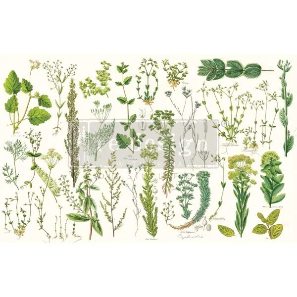 Papier na dekupáž Greenery