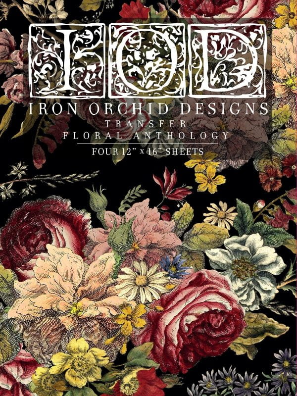 Transfer na nábytok IOD Floral Anthology
