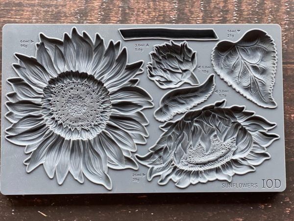 Forma na ornamenty IOD Sunflowers
