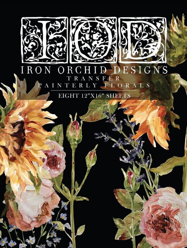 Transfer na nábytok IOD Painterly Florals