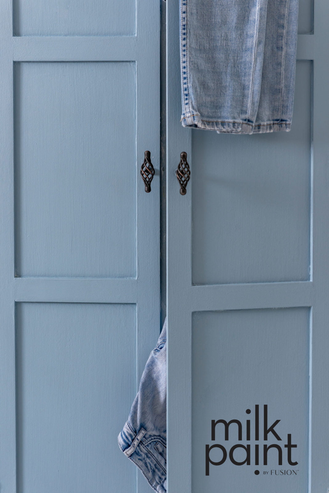 Mliečna farba Fusion Skinny  Jeans – Obrázok 3