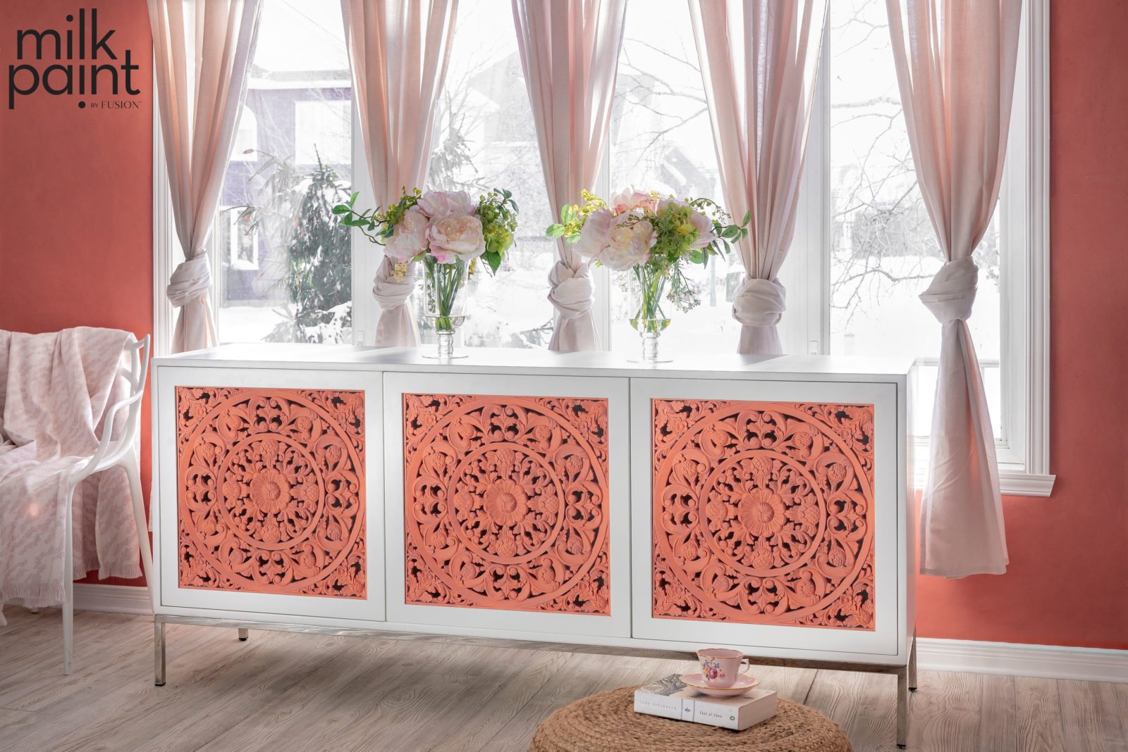 Mliečna farba Fusion Casa Rosa – Obrázok 3