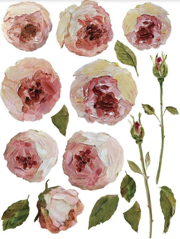Transfer na nábytok IOD Painterly Florals - Image 5