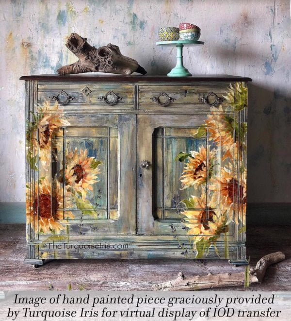 Transfer na nábytok IOD Painterly Florals - Image 6
