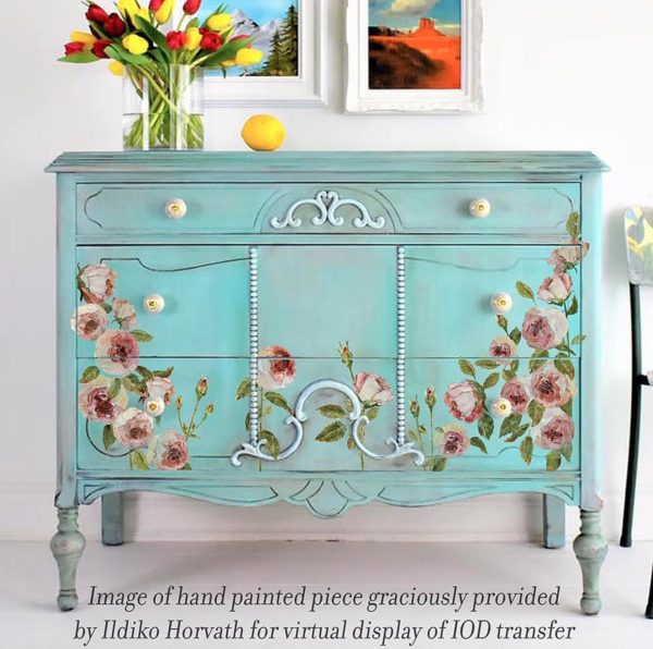 Transfer na nábytok IOD Painterly Florals - Image 7