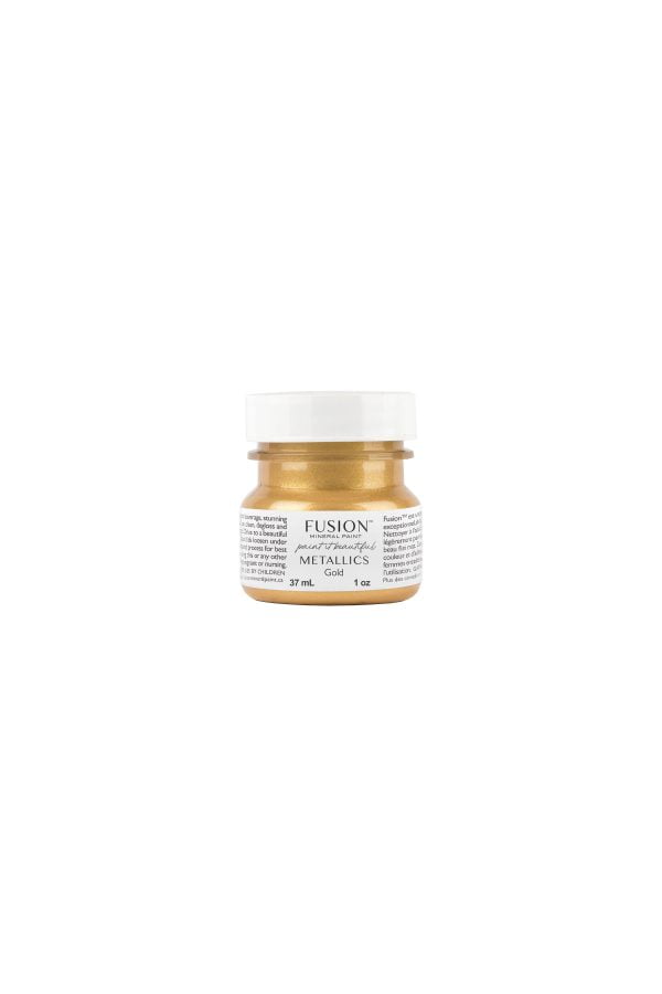 Minerálna farba Fusion Metallic Gold - Image 2