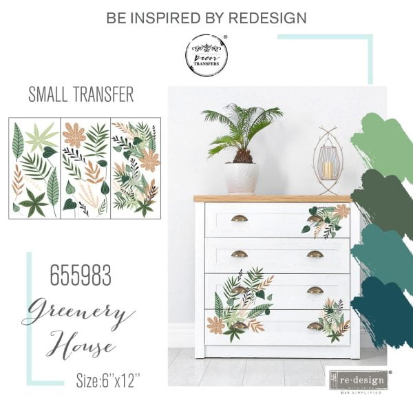 Transfer na nábytok Greenery House Redesign by Prima - Image 2
