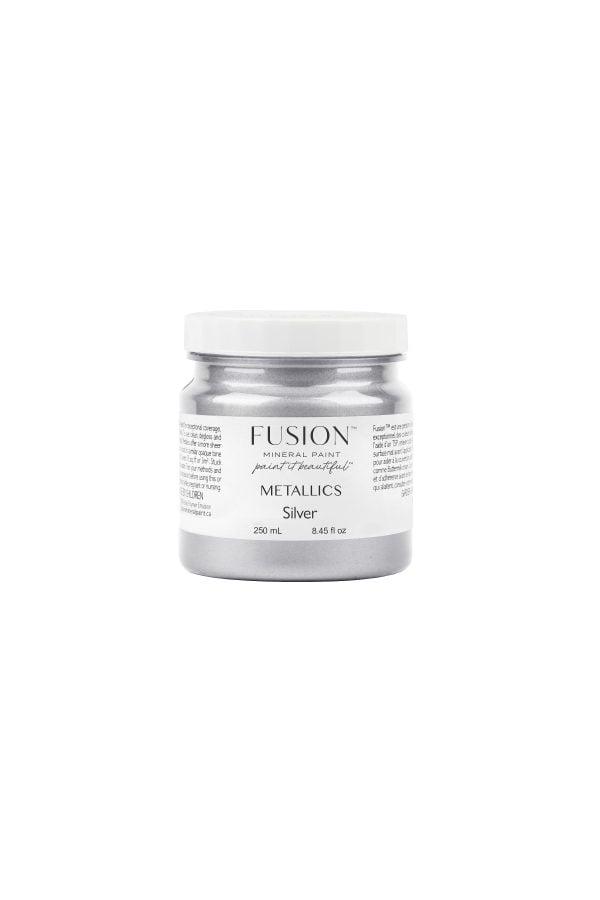 Minerálna farba Fusion Metallic Silver