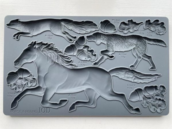 Forma na ornamenty IOD Horse and Hound