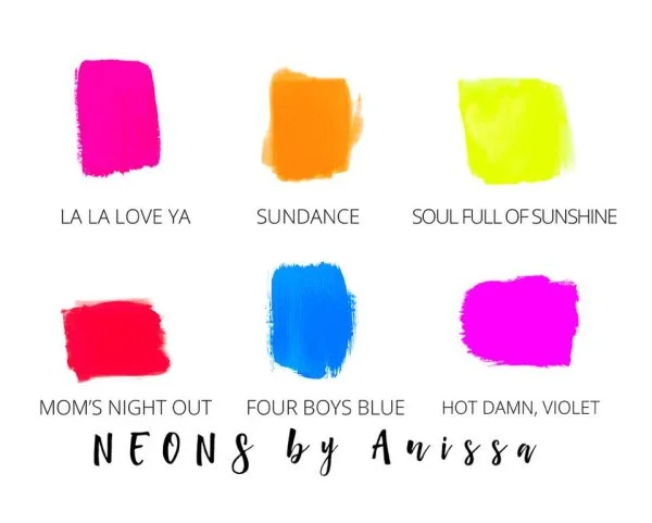 Four Boys Blue - neónová kriedová farba - Image 5