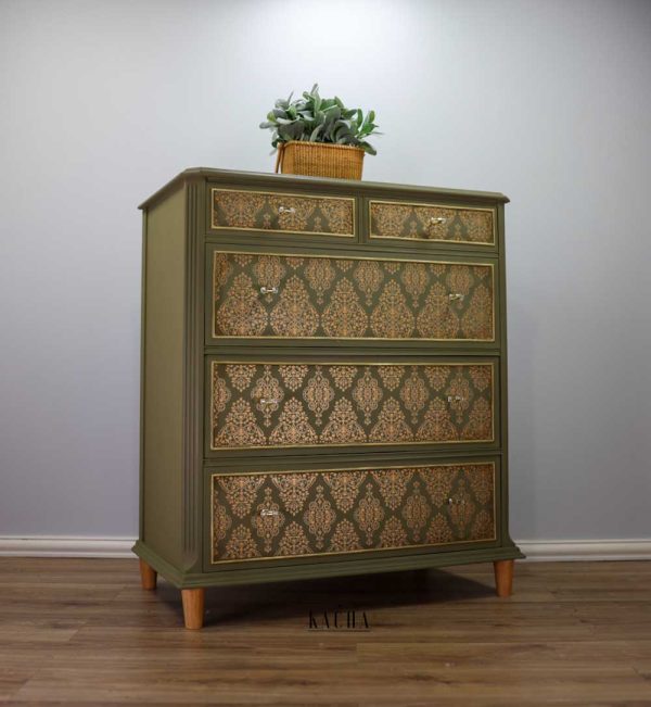 Transfer na nábytok Kacha GOLD DAMASK - Image 4