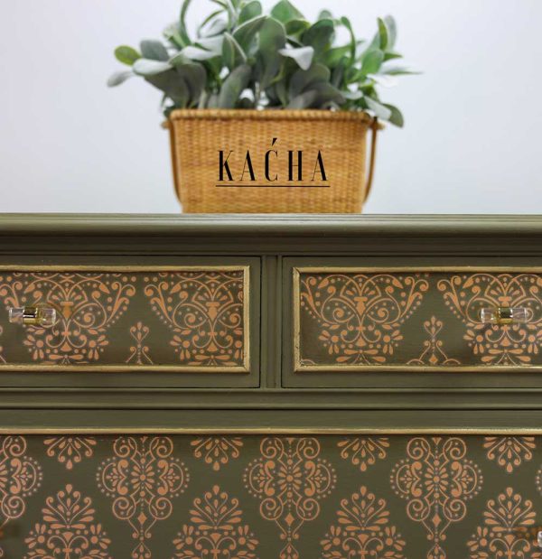 Transfer na nábytok Kacha GOLD DAMASK - Image 3