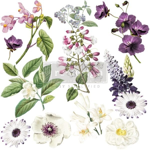 Transfer na nábytok Majestic Blooms Redesign by Prima - Image 3