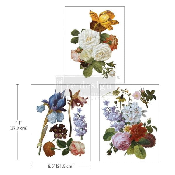 Transfer na nábytok Blossomed Beauties Redesign by Prima