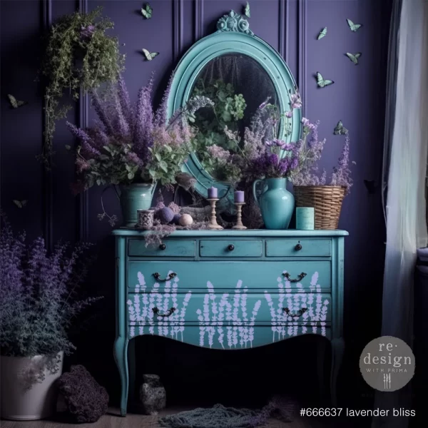 3D šablóna Lavender Bliss - Image 2