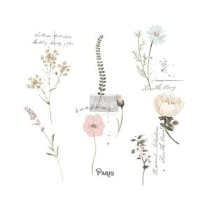 Dekoračný transfer Bonjour Paris