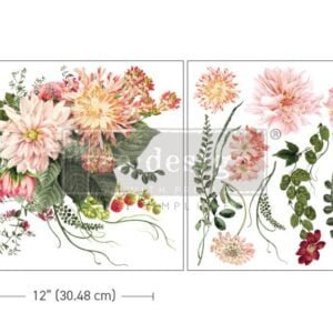 Dekoračný transfer My Favorite Dahlia