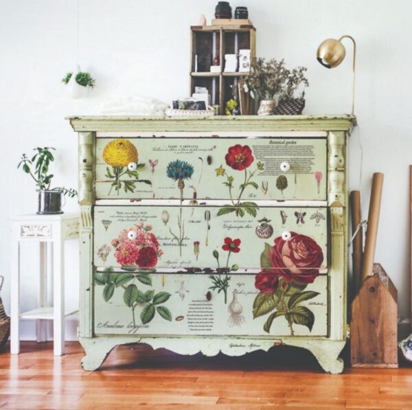 Transfer na nábytok Rustic Vintage Botanical - Image 3