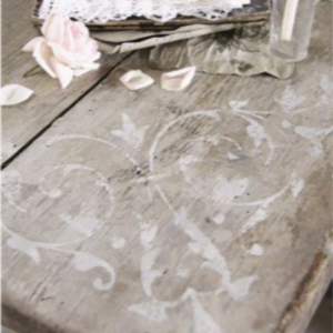 šablóna na maľovanie - ornament do rohu