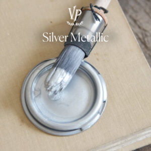 Kriedová farba Vintage Paint metallic Silver