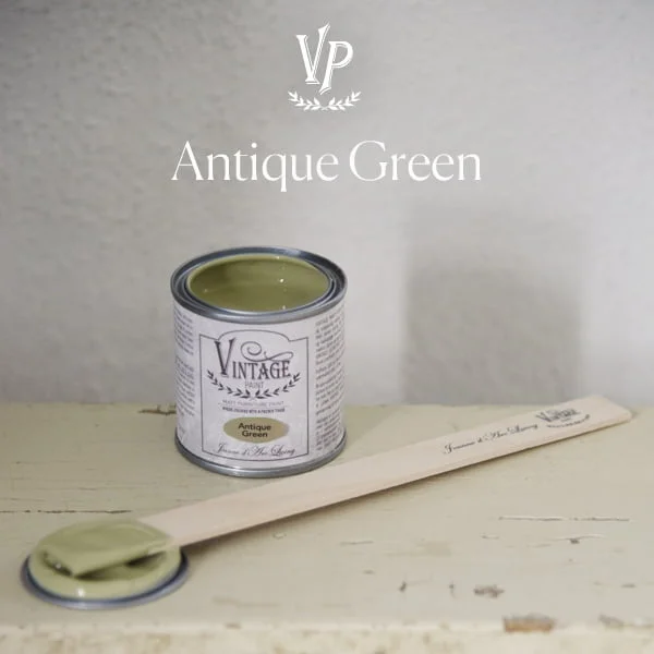 Kriedová farba Vintage Paint - Antique Green - Image 3