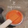 kriedova farba vintage bright orange