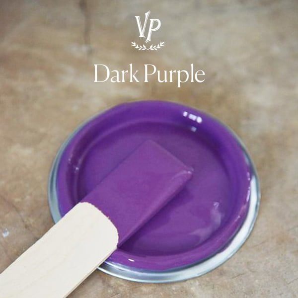 kriedova farba vintage paint dark purple