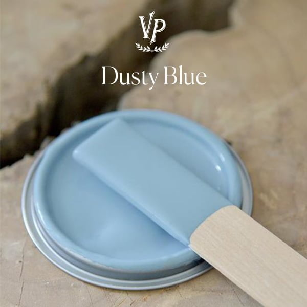 kriedova farba vintage paint dusty blue