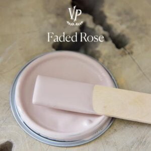 kriedova farba vintage paint faded rose