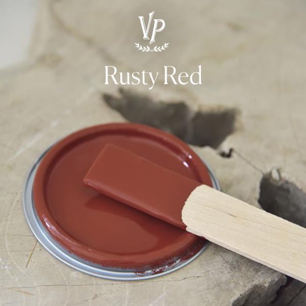 Kriedová farba Vintage Paint Rusty Red