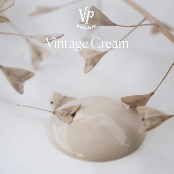 Kriedová farba Vintage Paint - Vintage Cream - Image 4
