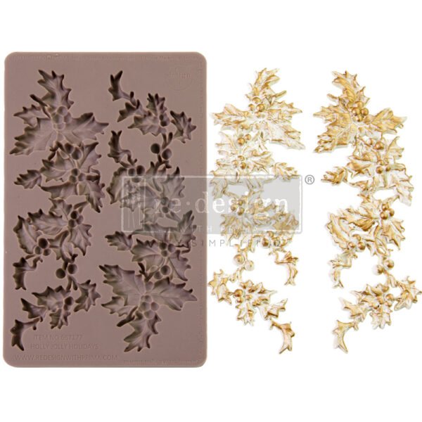 Forma na ornamenty Holly Jolly Holidays