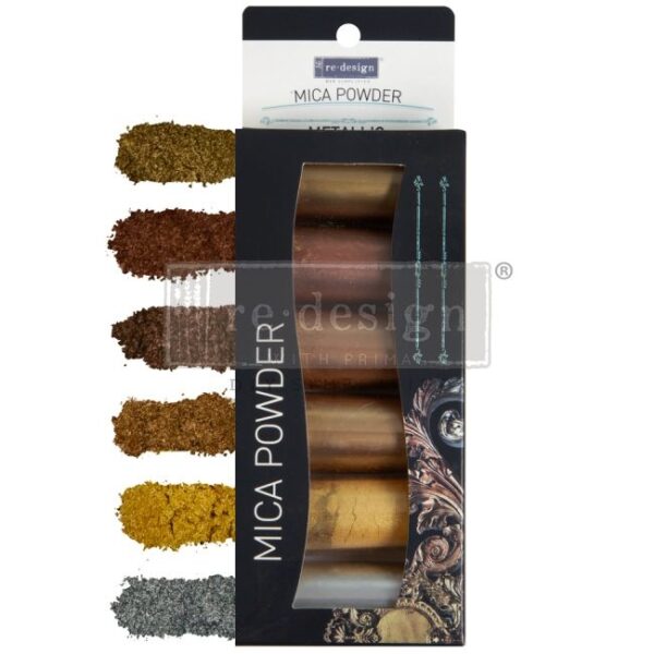 Set pigmentov MICA powder Metallic