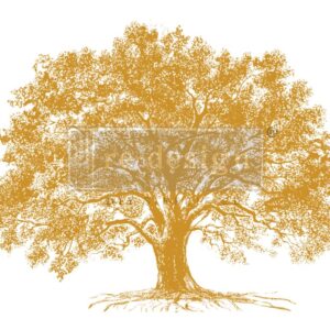 Transfer na nábytok Kacha zlatá fólia Growth