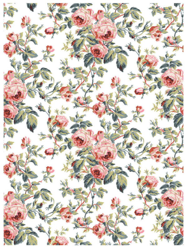 IOD Paint Inlay Lattice Rose - Image 6
