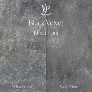 Black Velvet effect paint
