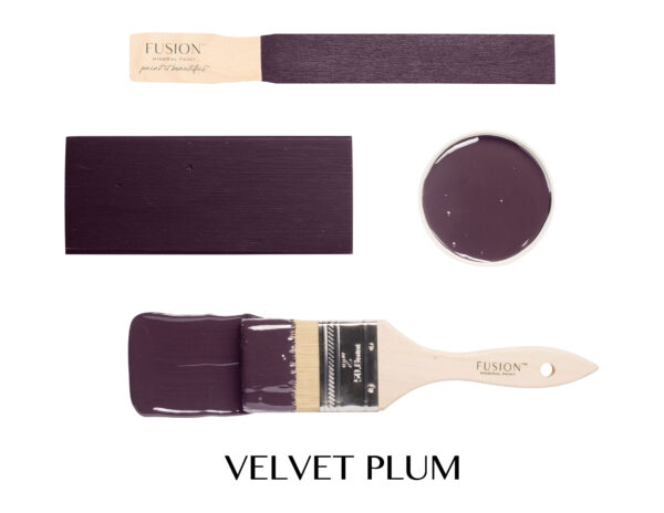 Minerálna farba Fusion Velvet Plum - Image 2