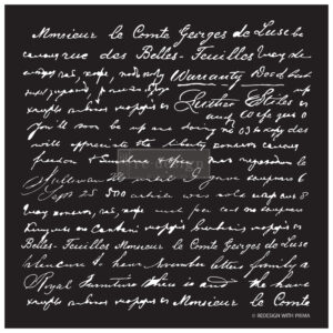 šablóna písmo veľká