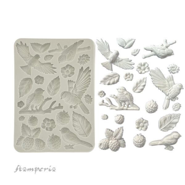 Forma na ornamenty Forest birds - Image 2